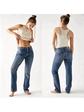 We The Free Siren Low Rise
Straight Leg Jeans 29s NWOT